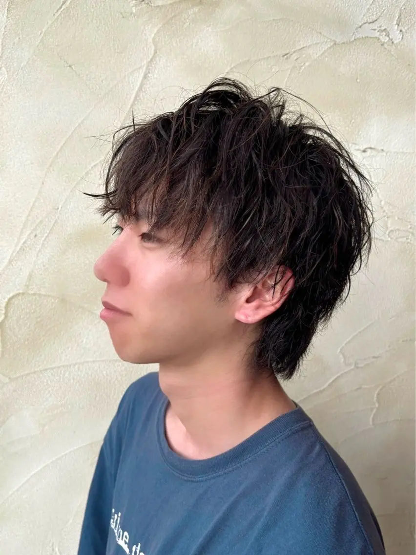 【メンズ限定】似合わせカット+フルデザインパーマの写真