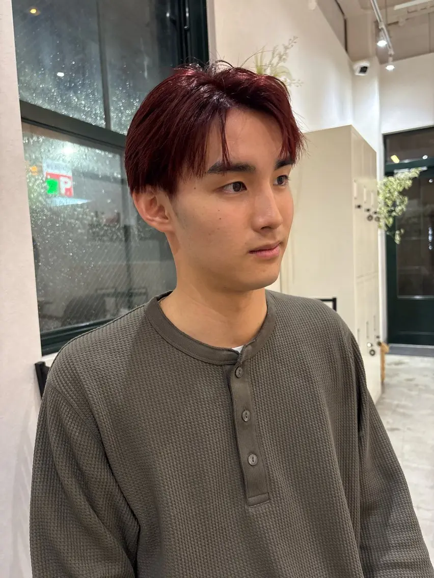 ショート カラー カット balance.赤田 蒼空のヘアスタイル