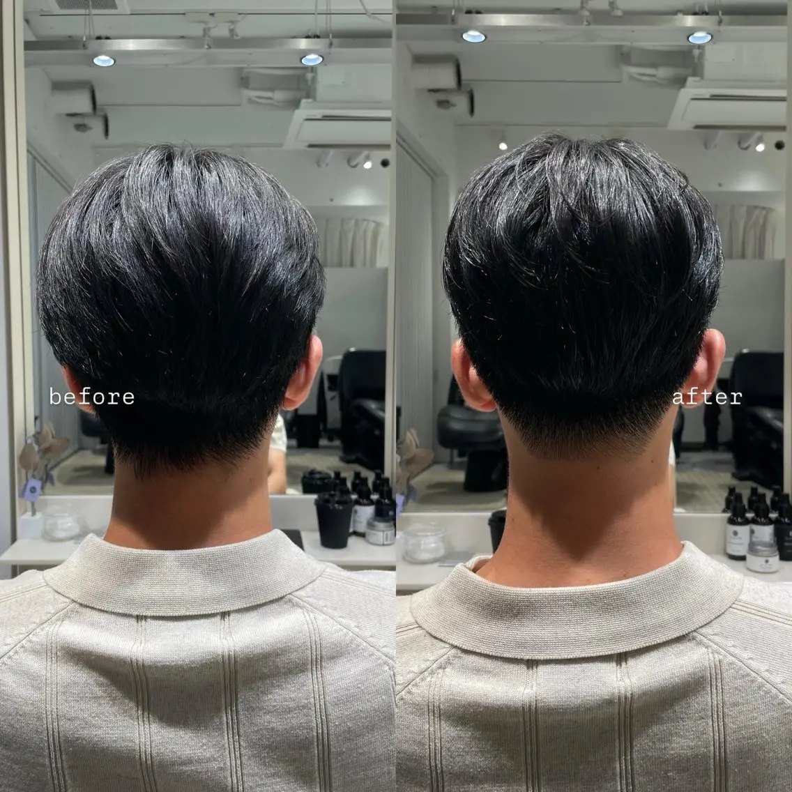 ショート メンズ ブリ—チ🎨パ—マ 🌿表参道ちえ🌿のヘアスタイル