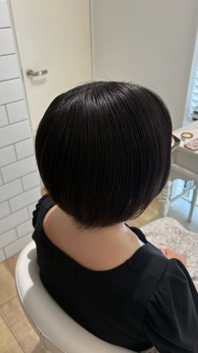 ショート カラー カット トリートメント 似合わせ 顔周りYUUGAのヘアスタイル