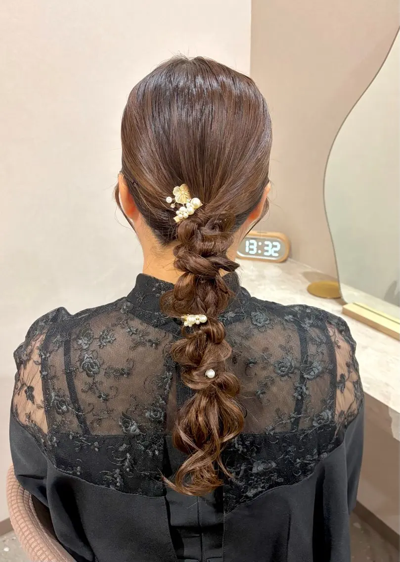 ヘアアレンジ Mila Makiのヘアスタイル