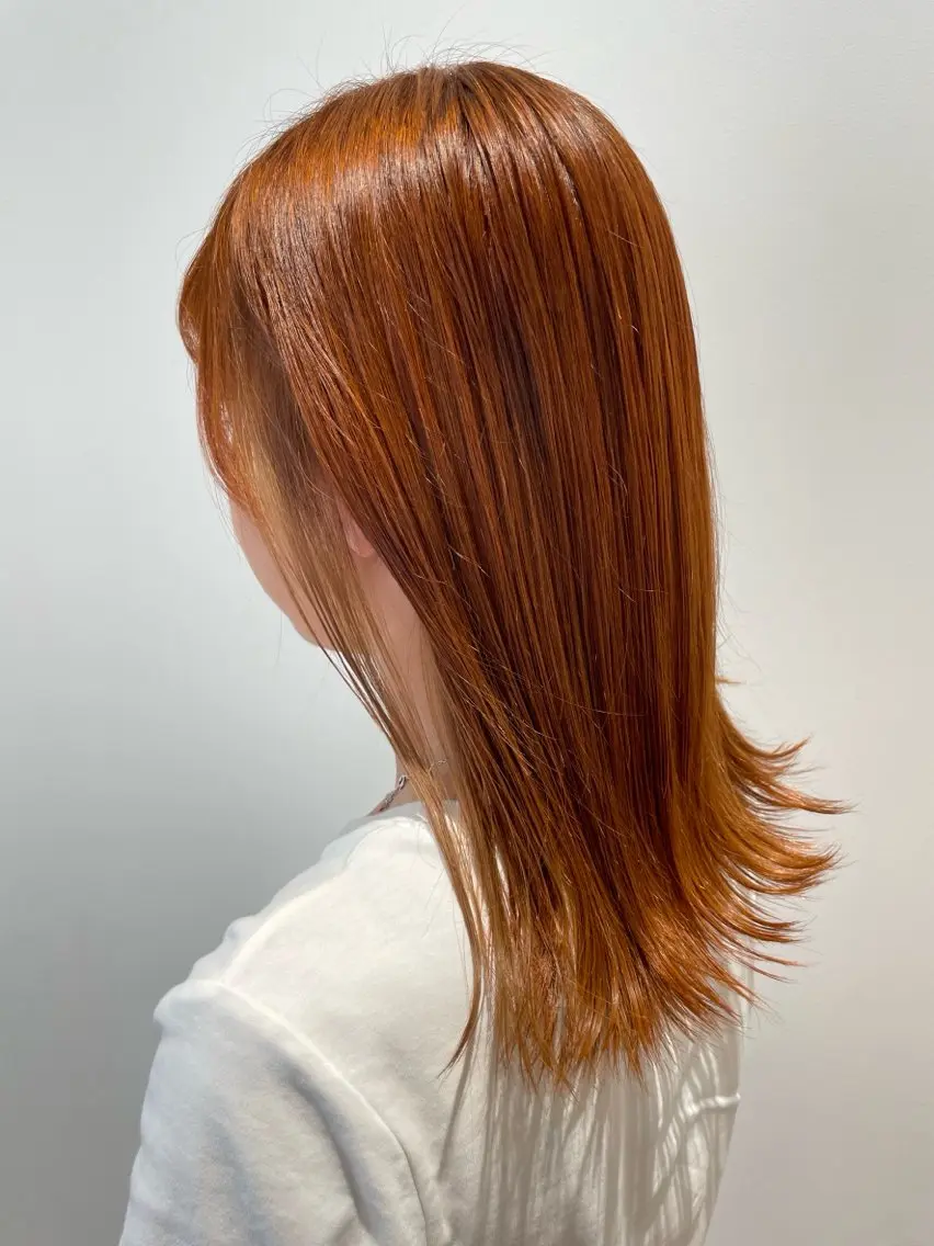 ミディアム カラー ヘアカラー Ludovico / renのヘアスタイル