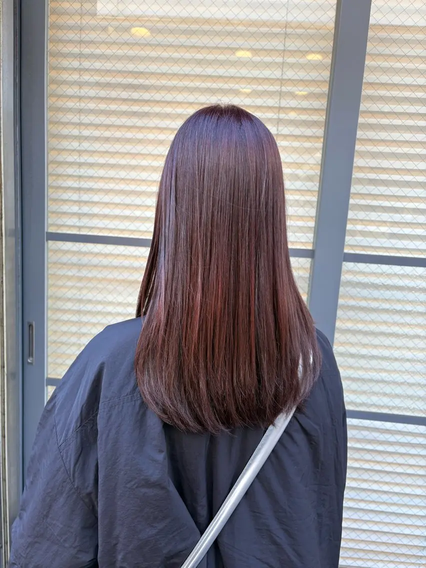 ロング トリートメント カット ヘアカラー トリートメント 🌷【暖色艶カラー】 shiori🌷のヘアスタイル