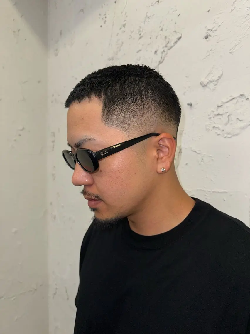 ショート カラー パーマ メンズ メンズパーマ カット ヘアカラー パーマ 💈メンズ特化💈 TASUKUのヘアスタイル