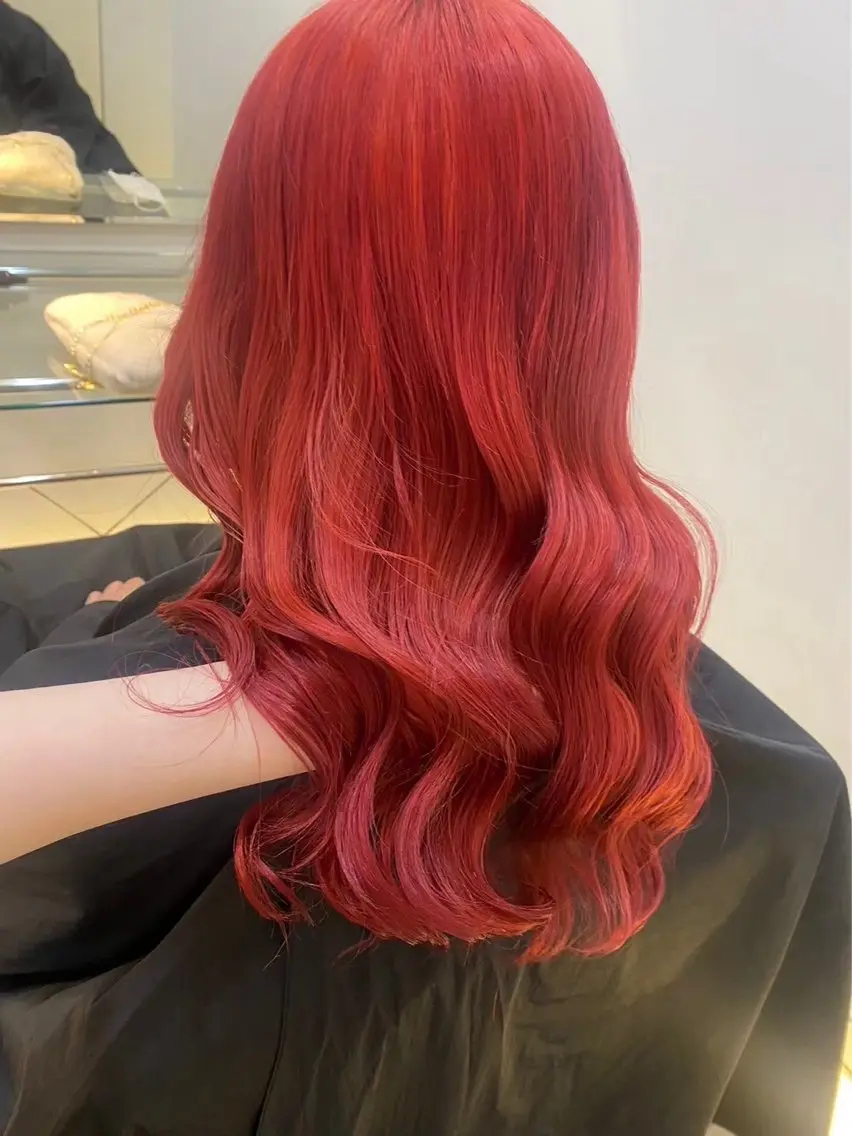 ロング カラー ヘアアレンジ 🥀髪質改善/ 透明感🥀ユイキのヘアスタイル