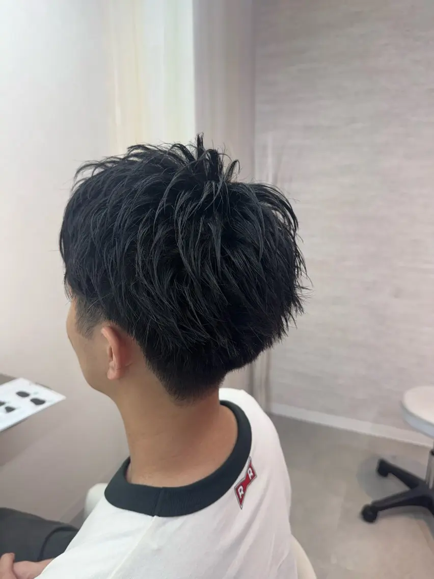 ショート メンズ カット 【メンズ特化】池袋 韓国スタイル飯塚のヘアスタイル