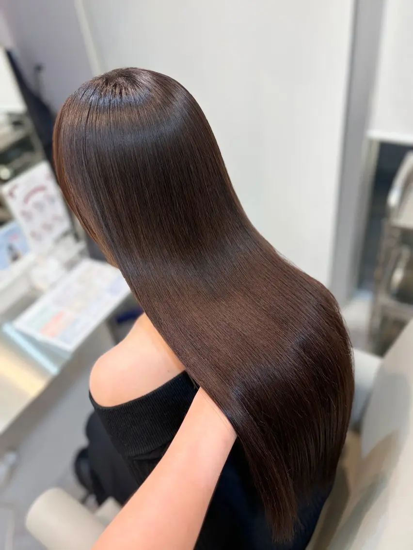･:*美髪矯正・髪質改善.*･ﾟ【カット+ストレートフル+1stepトリートメント付き⚡️】の写真