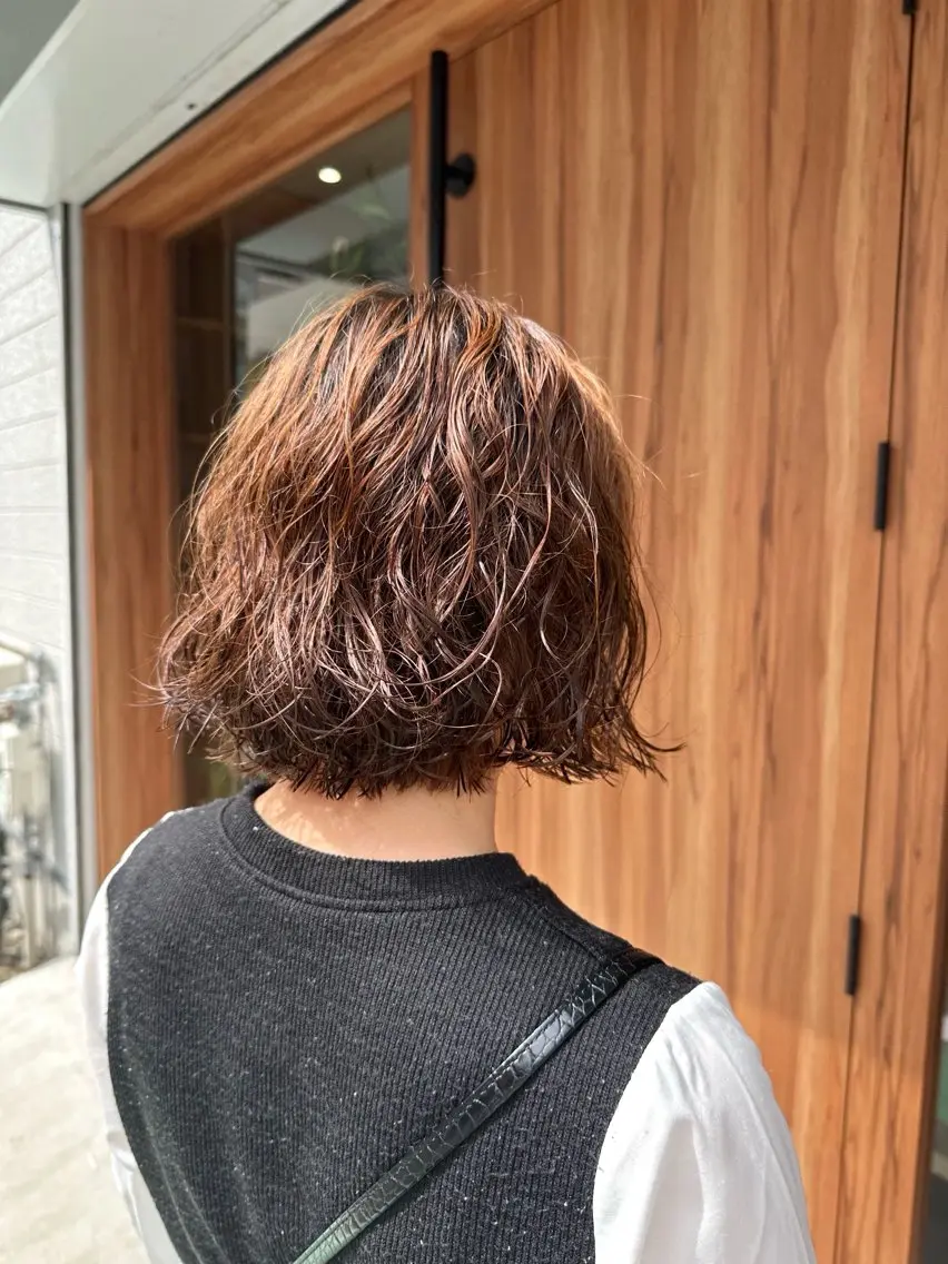 【イメチェンで可愛く🎶モデル募集】カット➕パーマ➕質感トリートメントの写真