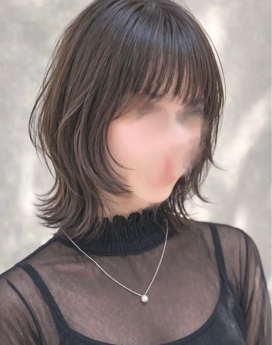 ミディアム 柏の葉キャンパス 篠崎穂乃佳のヘアスタイル