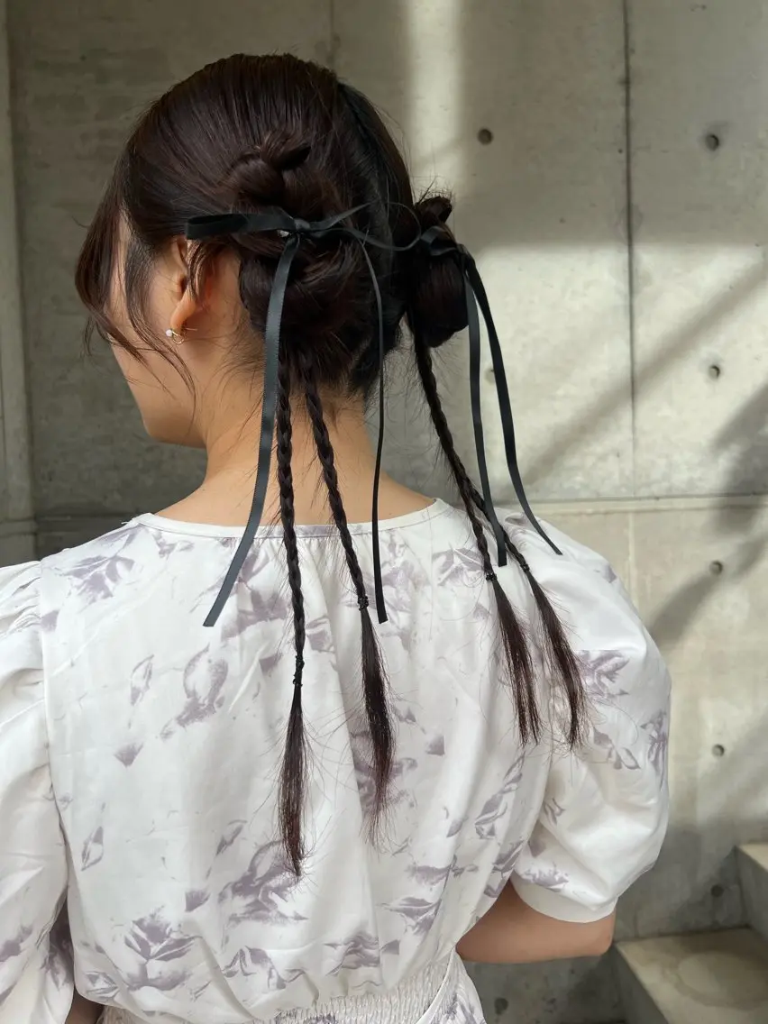 セミロング ユカ yのヘアスタイル