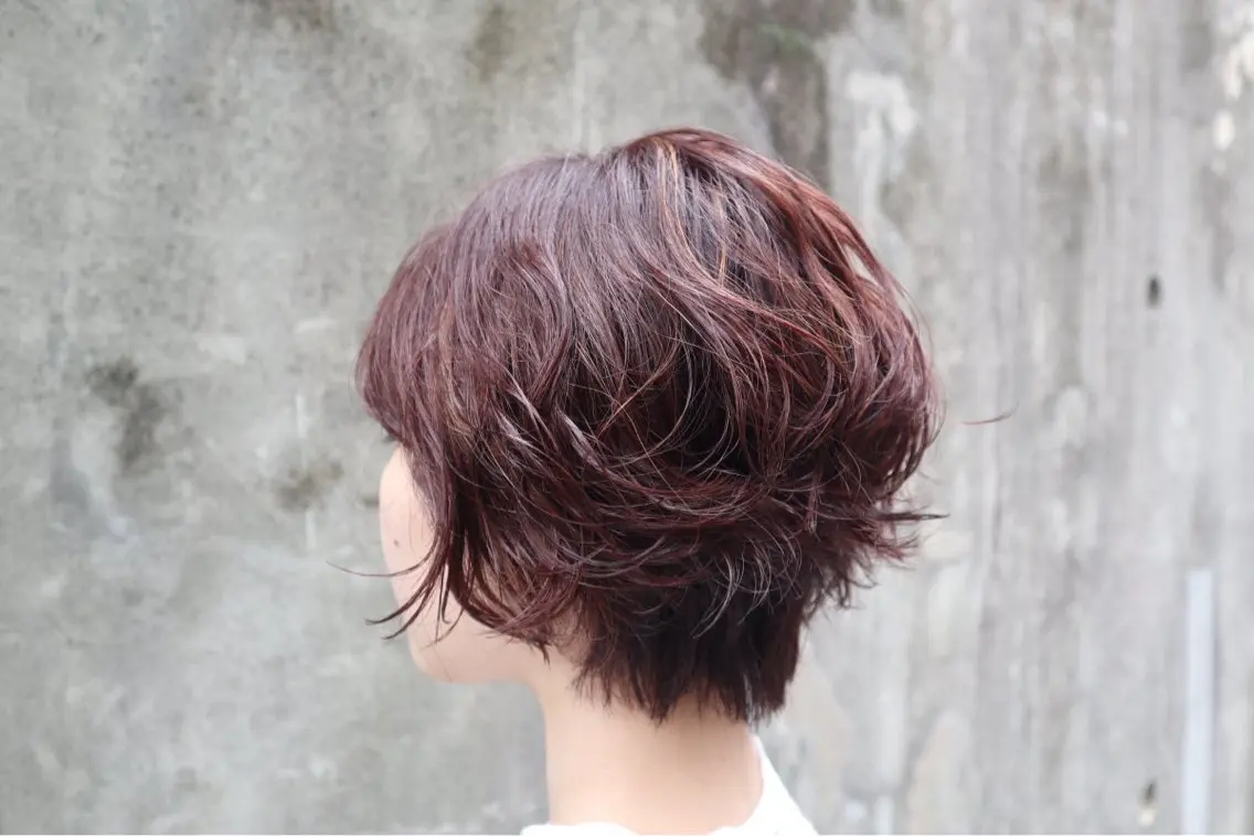 【ショートヘア・平日限定】カット+パーマの写真