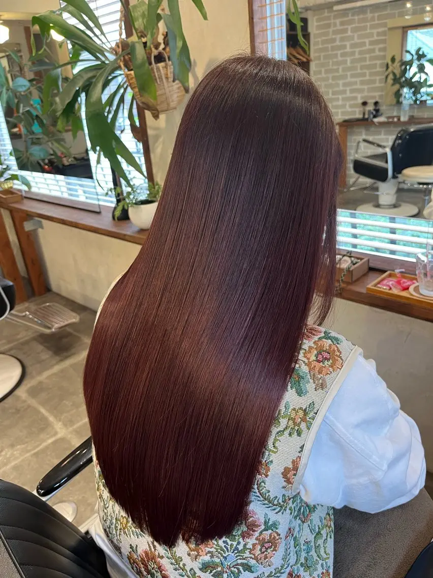 ロング ヘアカラー トリートメント 【髪質改善特化･ 福田航洋】のヘアスタイル