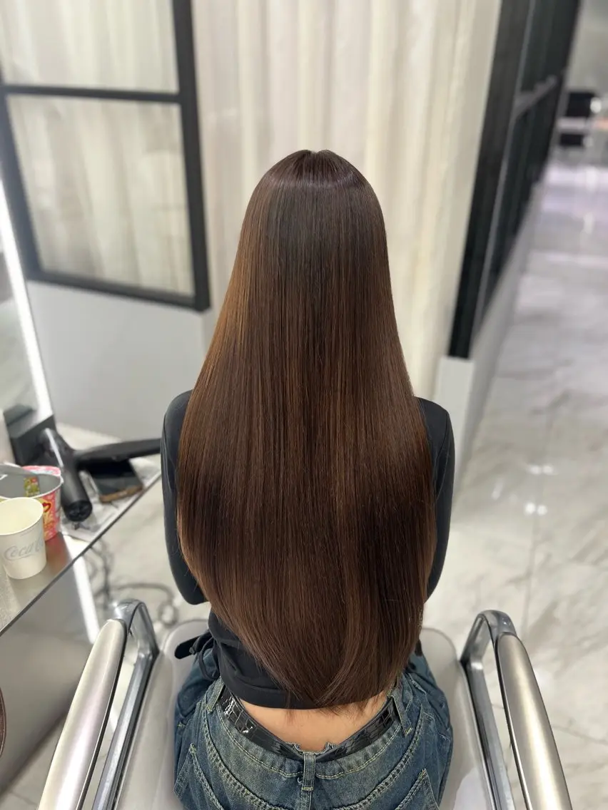 ロング カラー kayo吉祥寺ブリー チモデル募集中✨のヘアスタイル