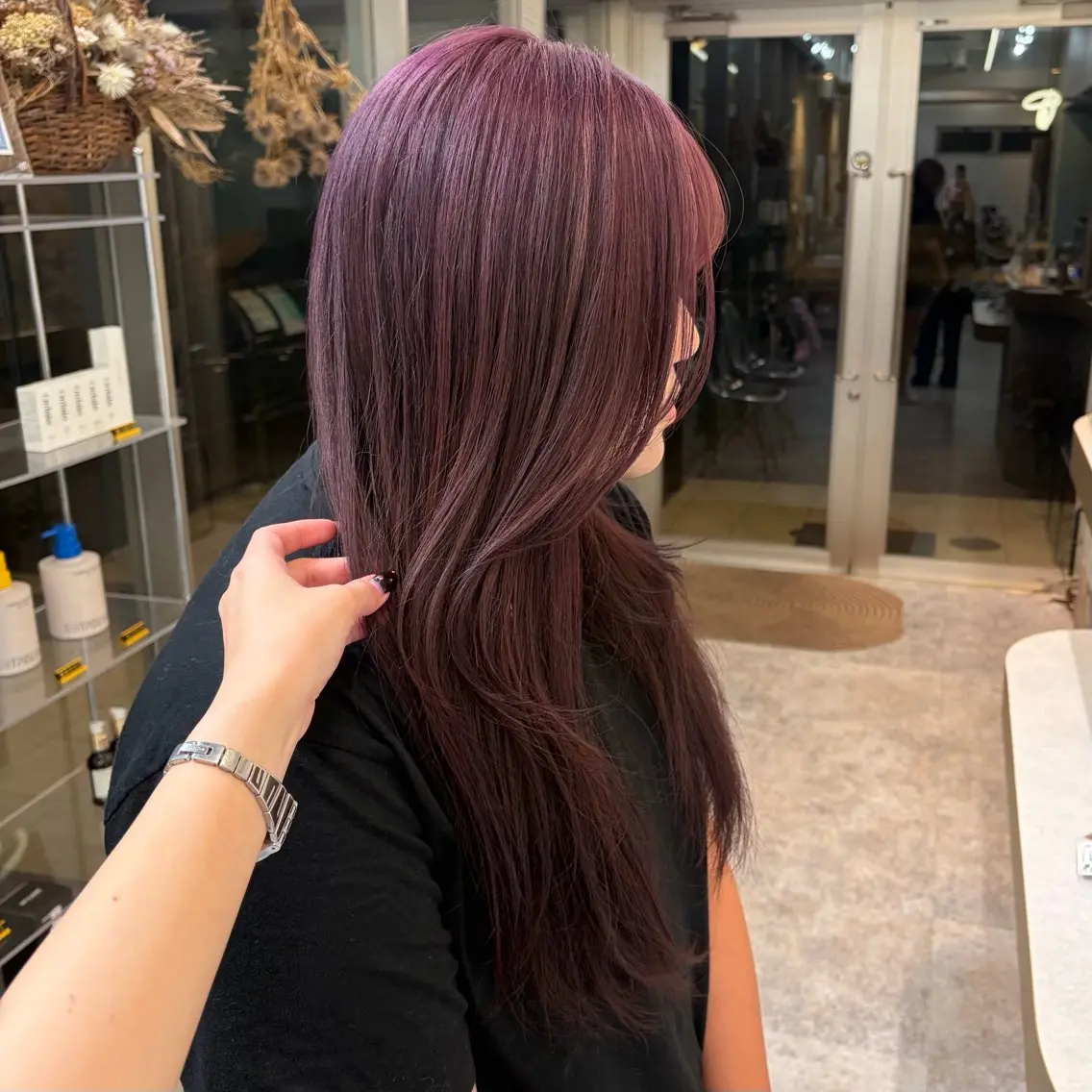 カラー グラデーションカラー ヘアカラー LOA Ririのヘアスタイル
