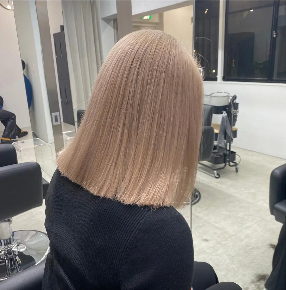 ミディアム カラー ヘアカラー トリートメント エクステモデル募集 💗大阪梅田/川上のヘアスタイル