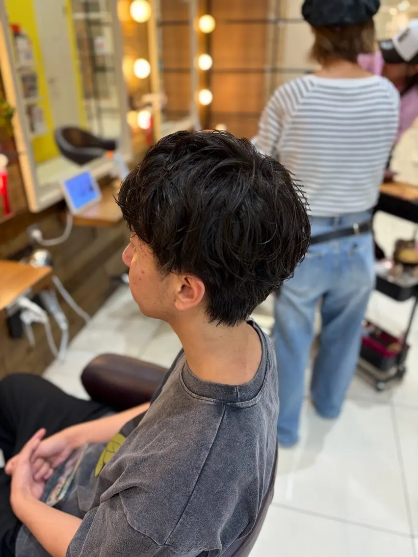パーマ メンズ パーマ メンズパーマ/ウルフ /似合わせカット滉一のヘアスタイル
