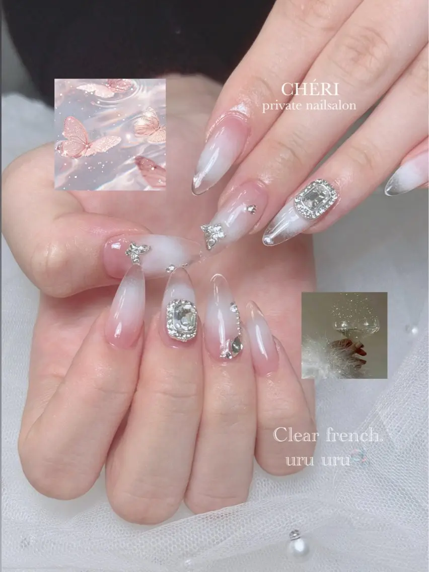 急募‼️デザインモデル様募集🎀✨長さだし10本➕ちゅるんデザイン♡♡の写真