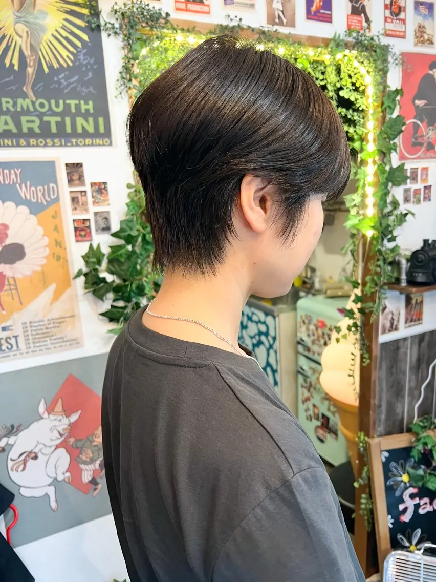 ショート カラー ショートヘア カット ヘアカラー トリートメント カラーパティシエ facce🌼ikoのヘアスタイル
