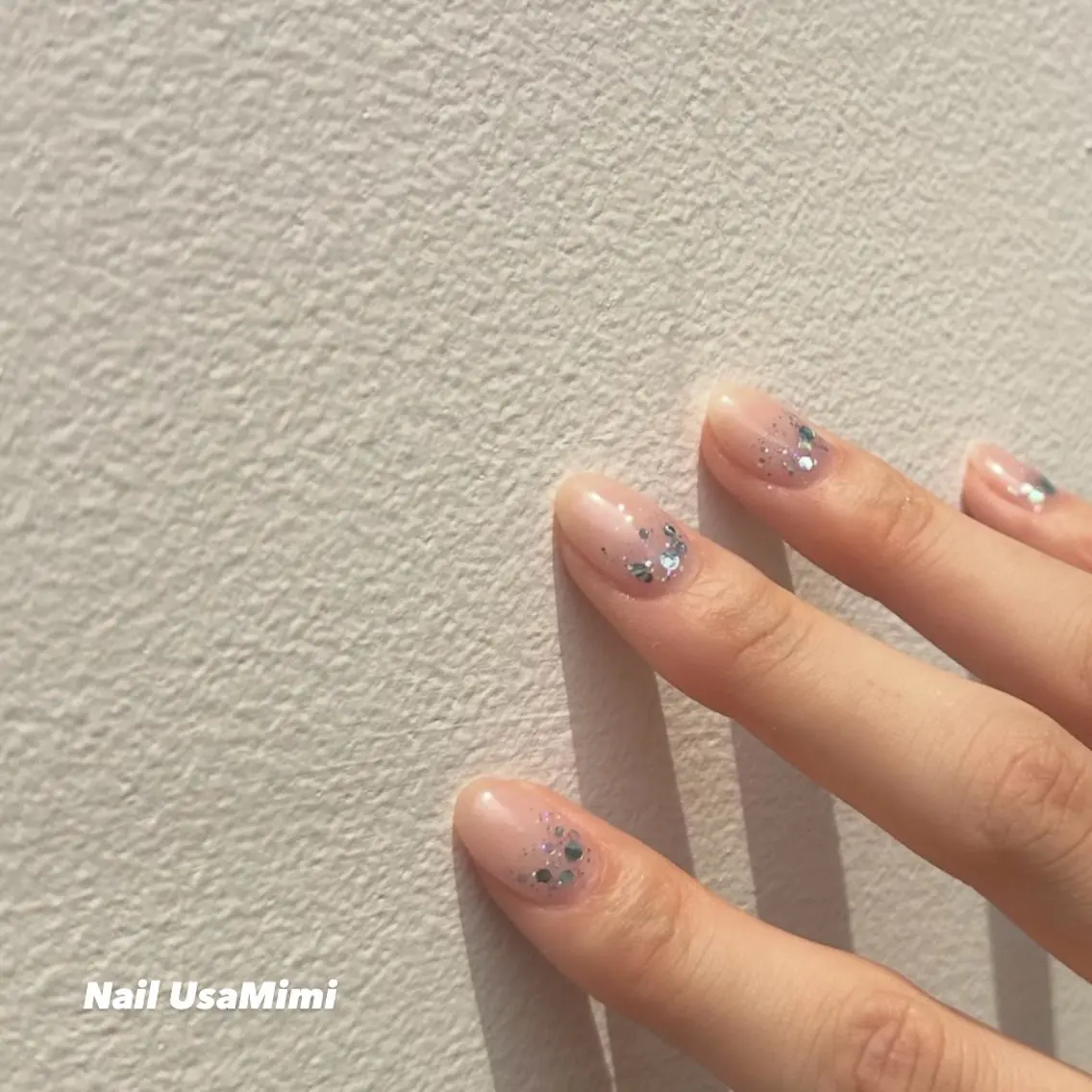 ミディアム ハンドネイル Nail Usa Mimi AYUのネイルデザイン
