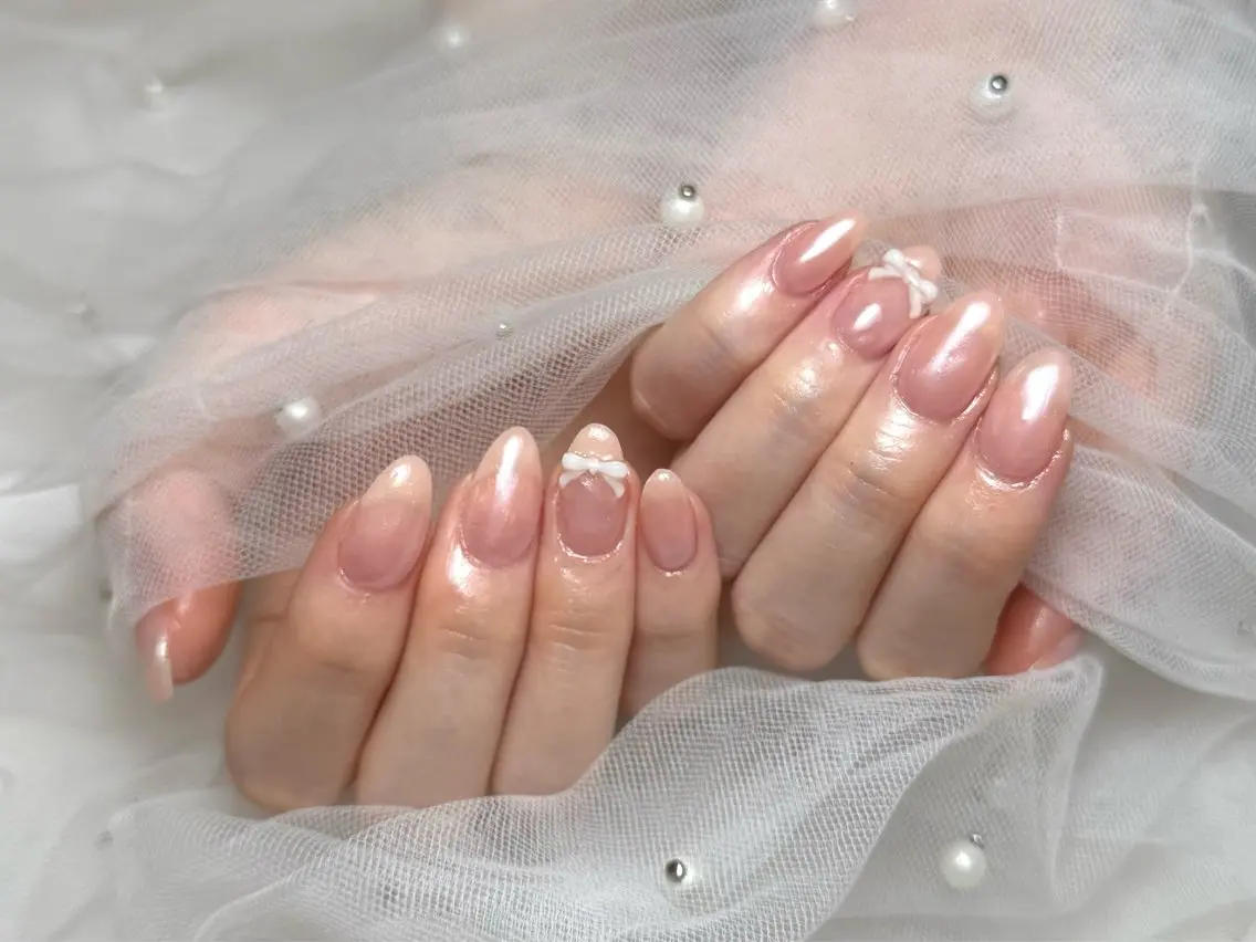 ネイル ハンドネイル フットネイル peTiT ✨️ yuzuki💞🫧のネイルデザイン