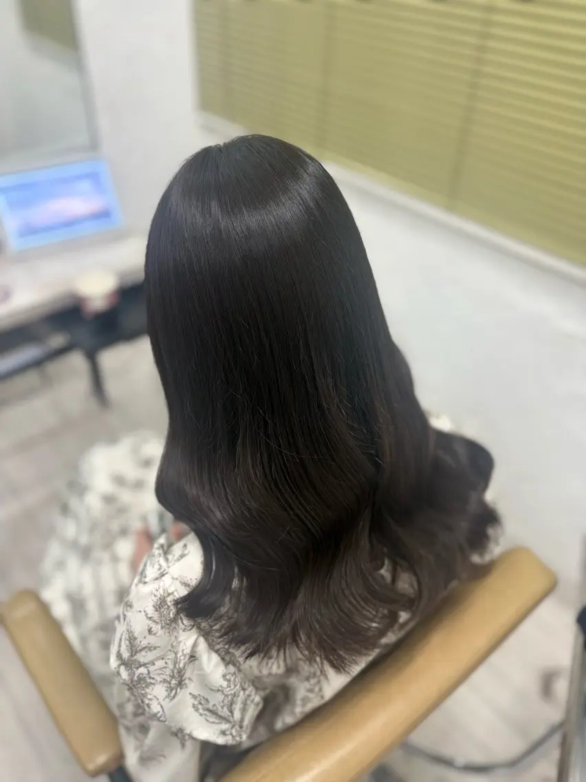 ロング カラー カット ヘアカラー トリートメント 暖色系カラー/ピンク Ririi🎀のヘアスタイル