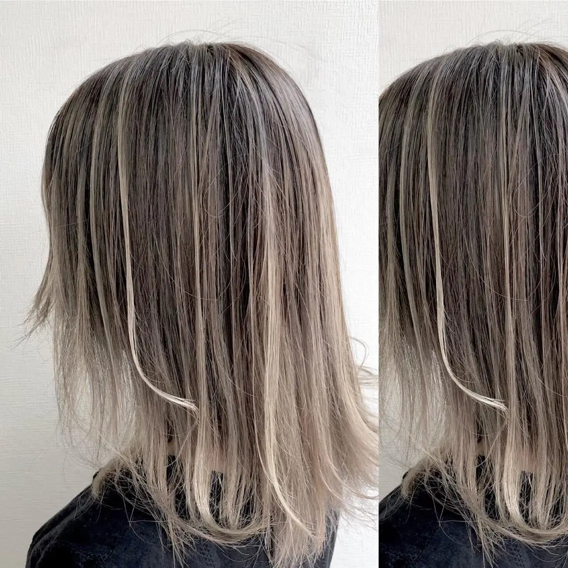 ショート カラー JuNブリーチに 縮毛矯正するプロのヘアスタイル