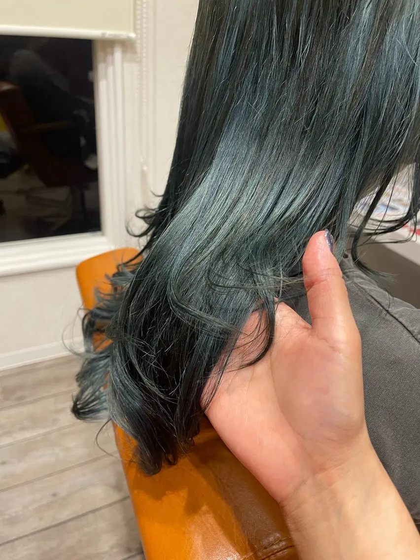 ロング ヘアカラー トリートメント YAP！HAIR トコツメアヤノのヘアスタイル