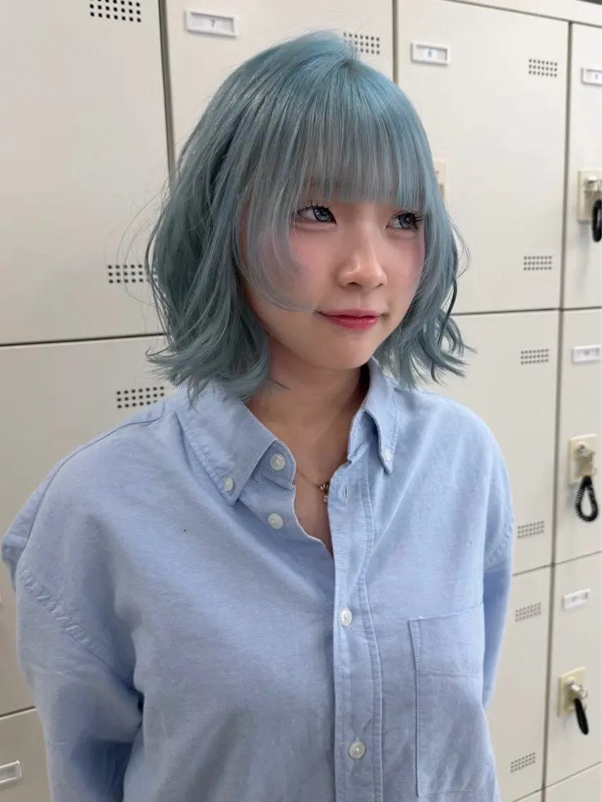 カラー ヘアカラー 透明感カラー/ chinatsuのヘアスタイル