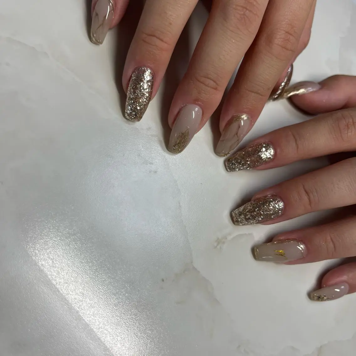 カラー ネイル ハンドネイル nail salon LNのネイルデザイン