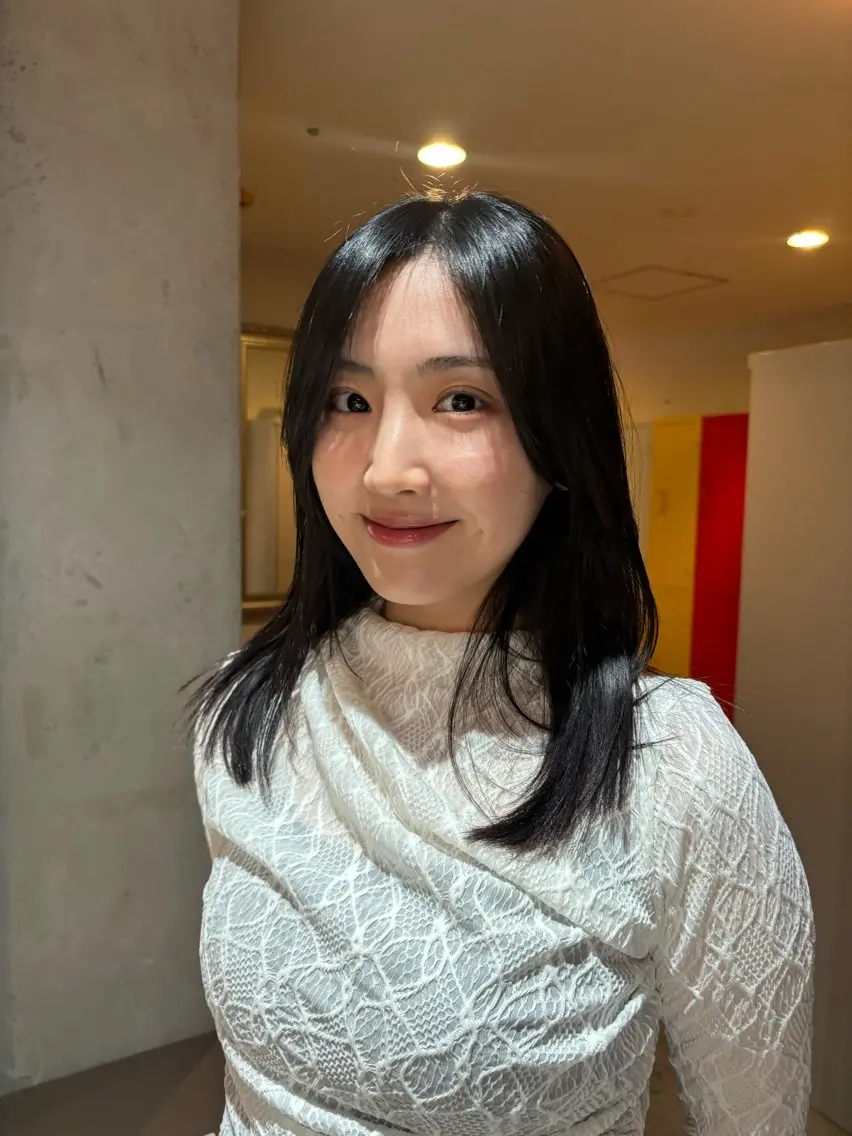 ミディアム カラー 🫧韓国ヘア 🫧カマタ　アンナのヘアスタイル