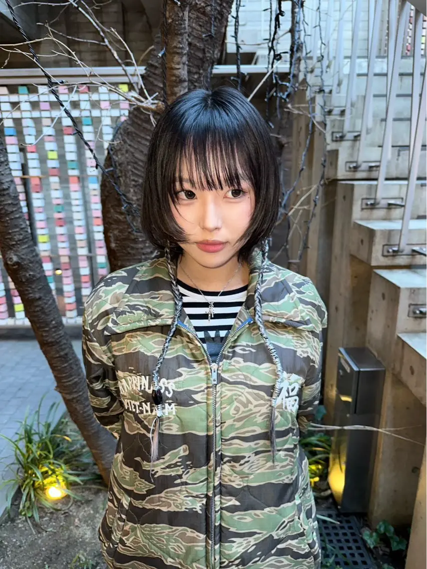 ショート トリートメント カット ヘアカラー ravens代表 ヒロムのヘアスタイル