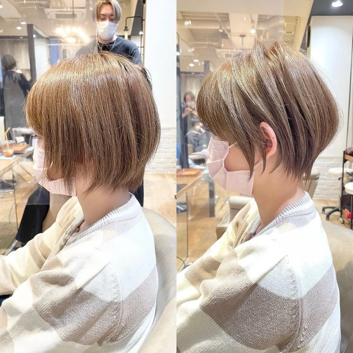 ショート 銀座/大人ショート /絶壁解消/若狭真央のヘアスタイル