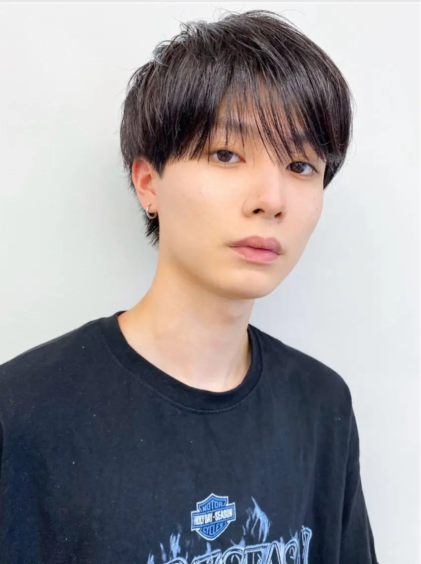 メンズ メンズパーマ 神田一瑳のヘアスタイル
