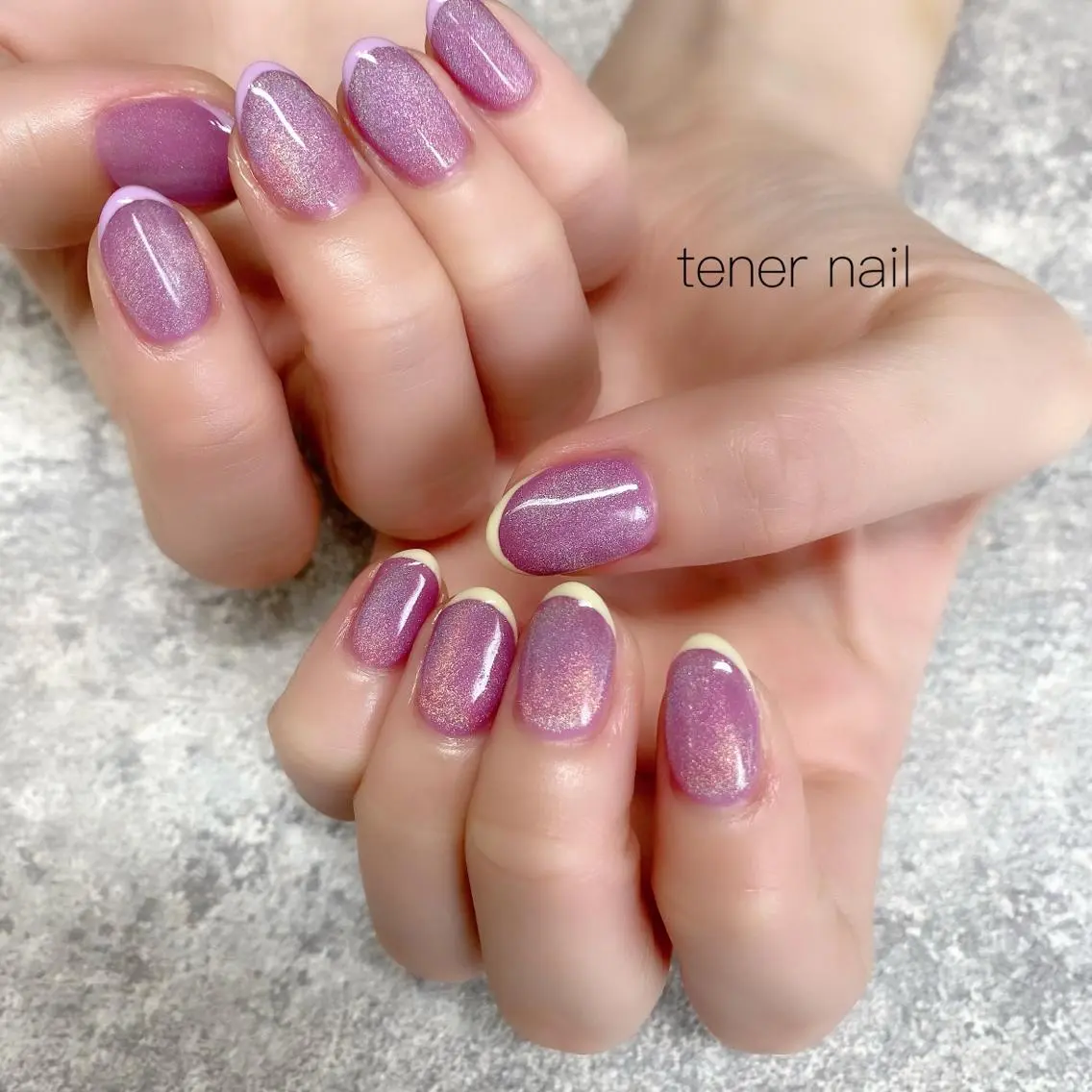ネイル フレンチネイル テネルネイル tener nailのネイルデザイン