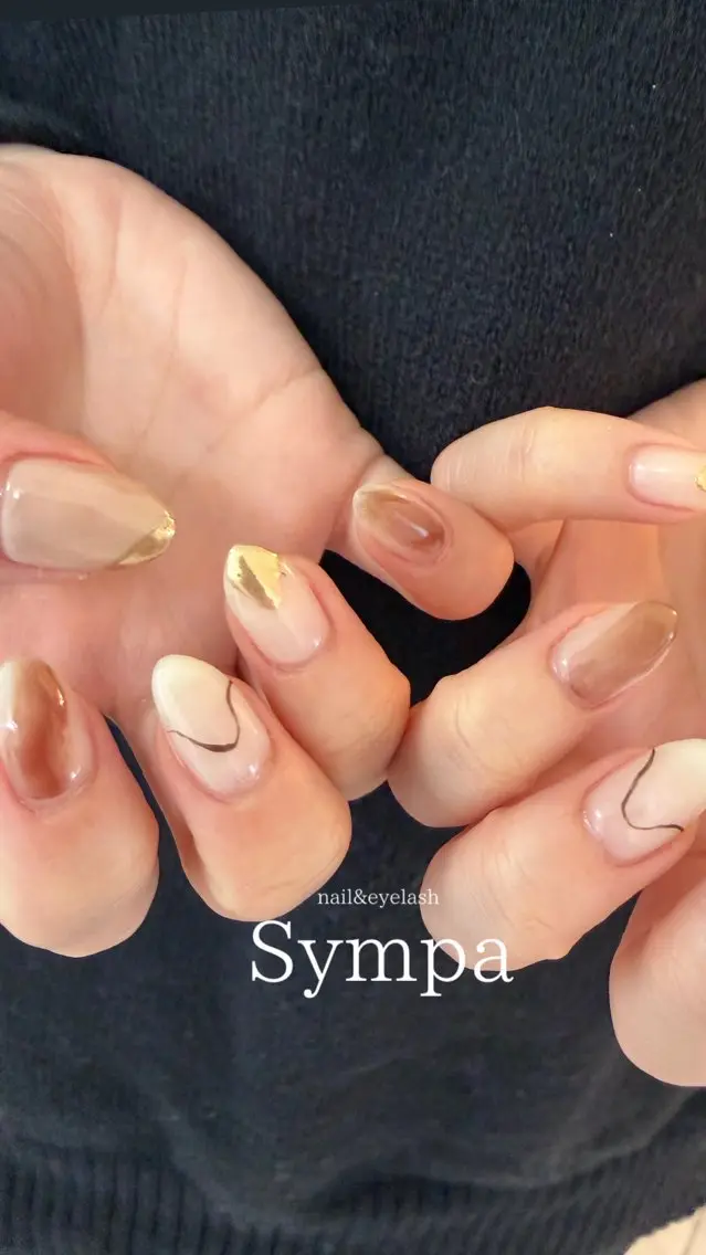 ネイル Sympa🫧 JURIのネイルデザイン