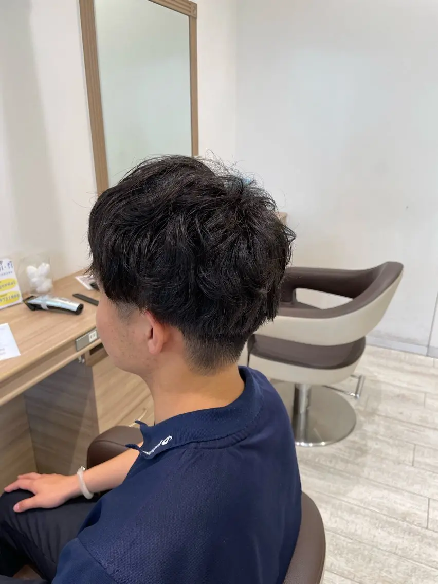 カット＋メンズパーマの写真