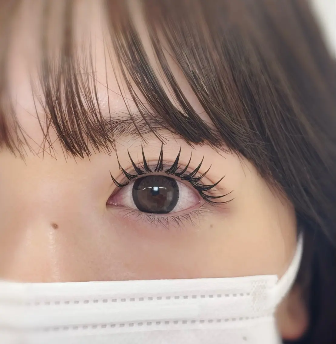 【エクステ】フラットラッシュ100本の写真