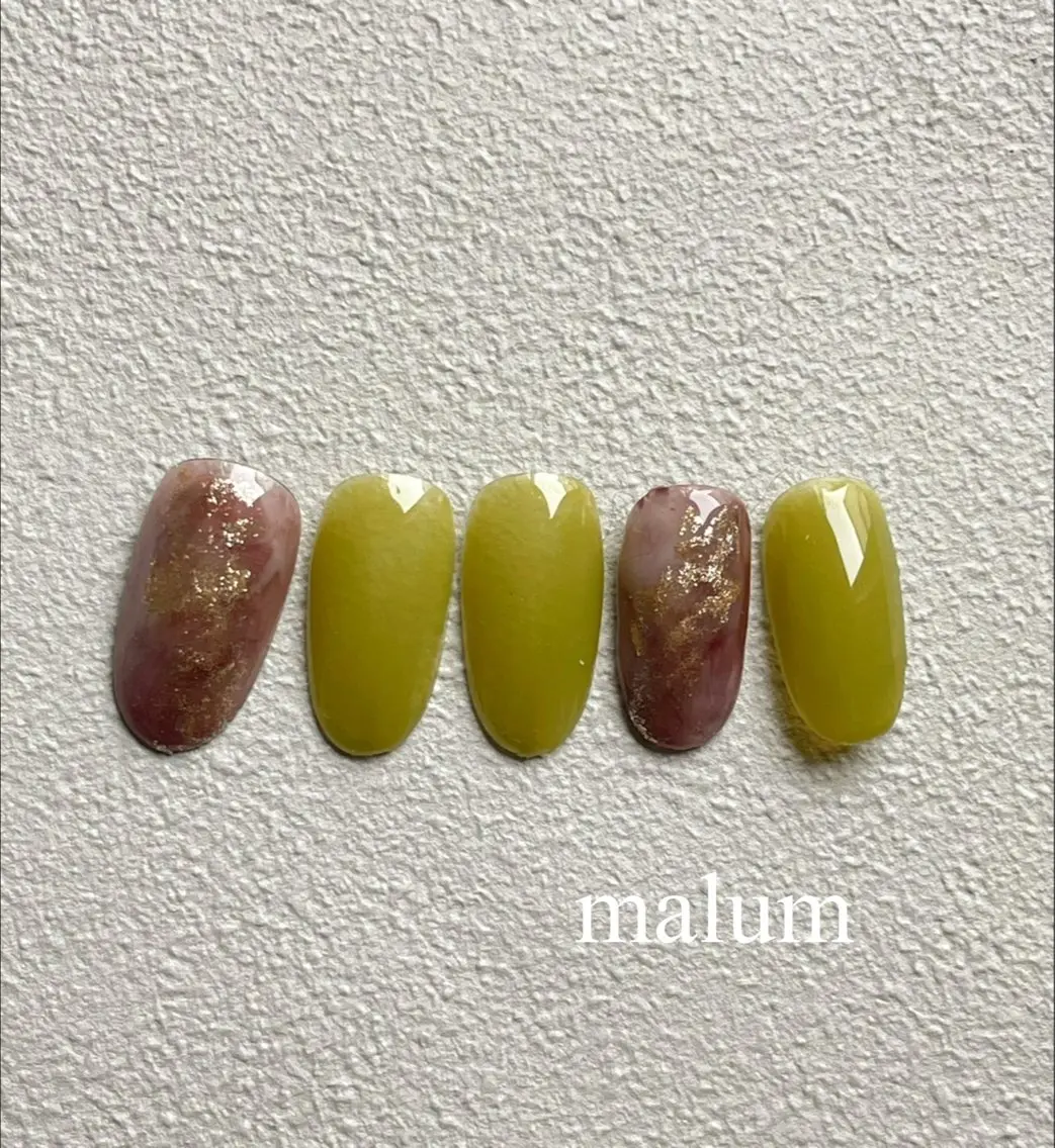 ネイル ハンドネイル malum nailのネイルデザイン