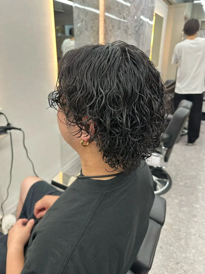 パーマ メンズ 大宮/海外風パーマ 🇺🇸隼也🇪🇸のヘアスタイル