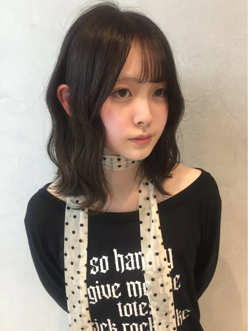 🫧うる艶カラー+盛れる顔周りカット🫧の写真