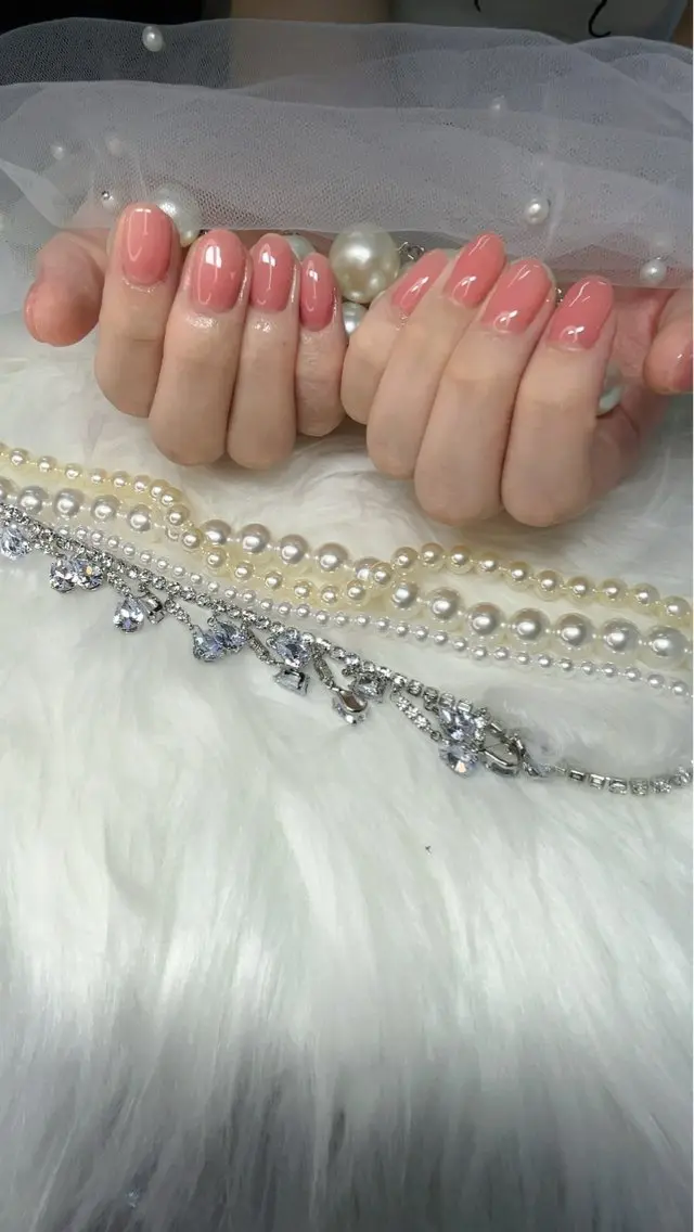 ネイル ワンカラーネイル ハンドネイル ハンドケア my nail plus野江内代のネイルデザイン