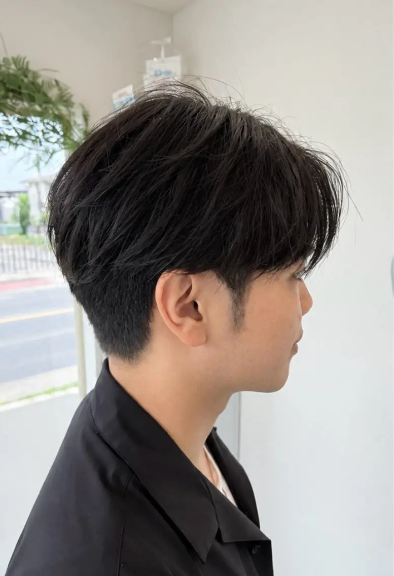 メンズ マエダ シュンのヘアスタイル