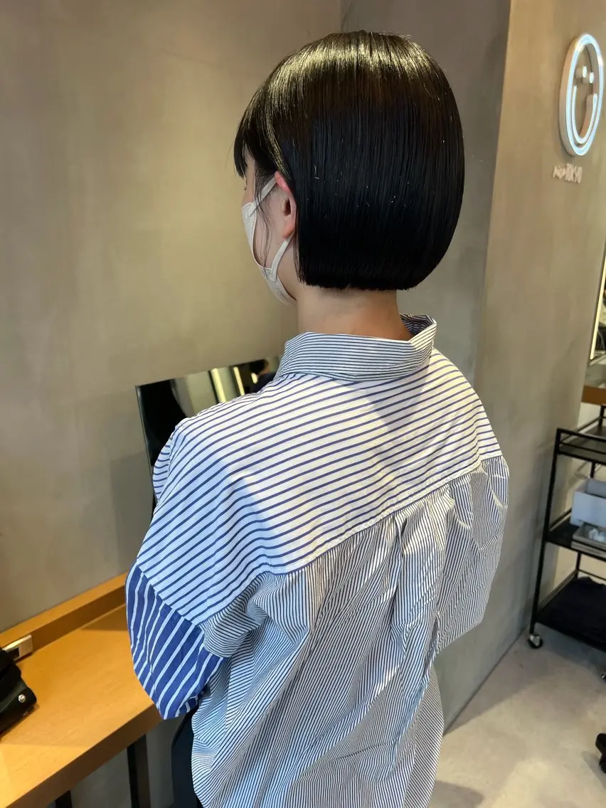 ショート 三浦澪矢/ ショートカットモデルのヘアスタイル