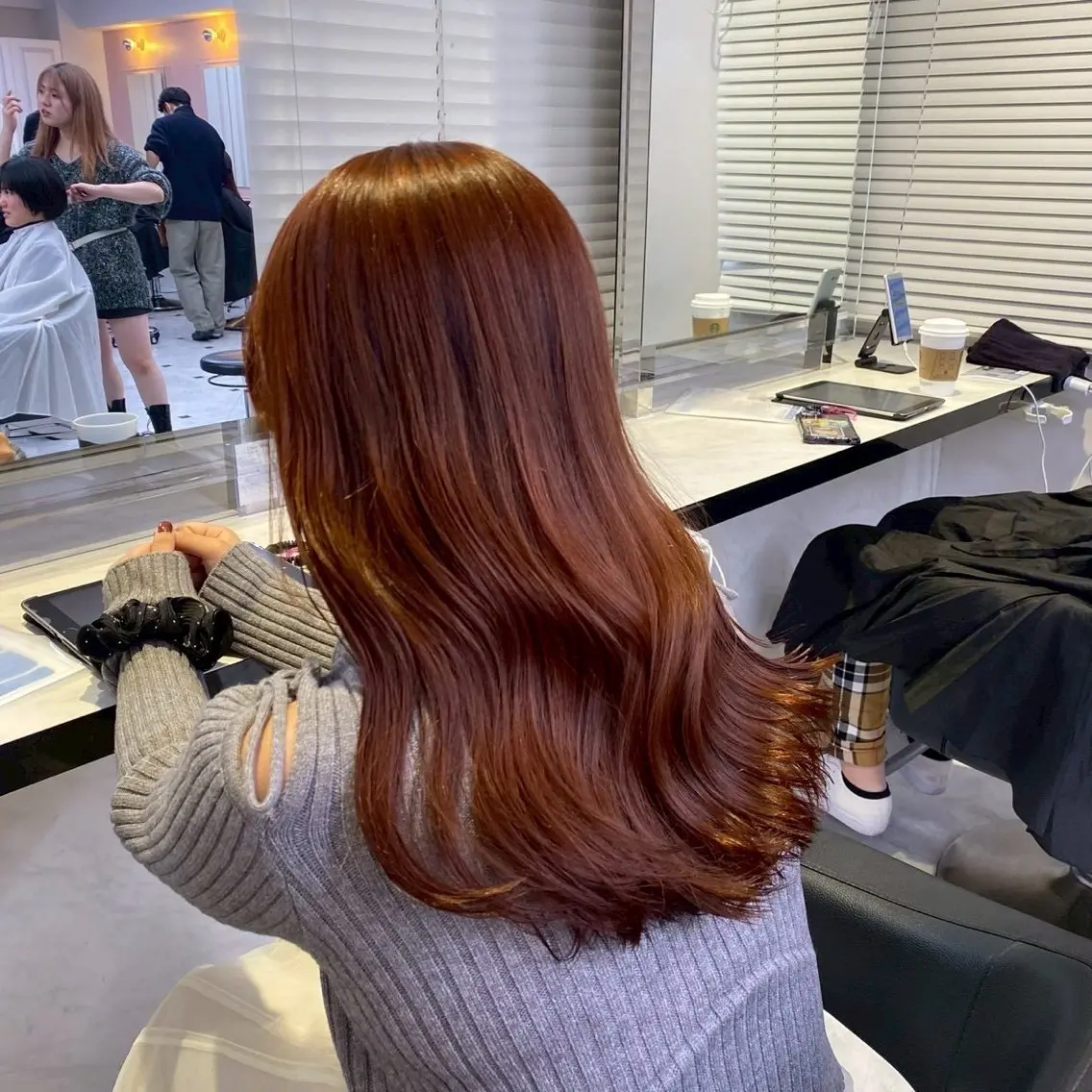 ロング カラー ヘアカラー トリートメント 🫧暖色カラー🫧/ Masaruのヘアスタイル