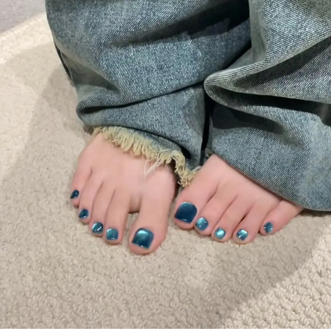 フットマグネットネイルの写真