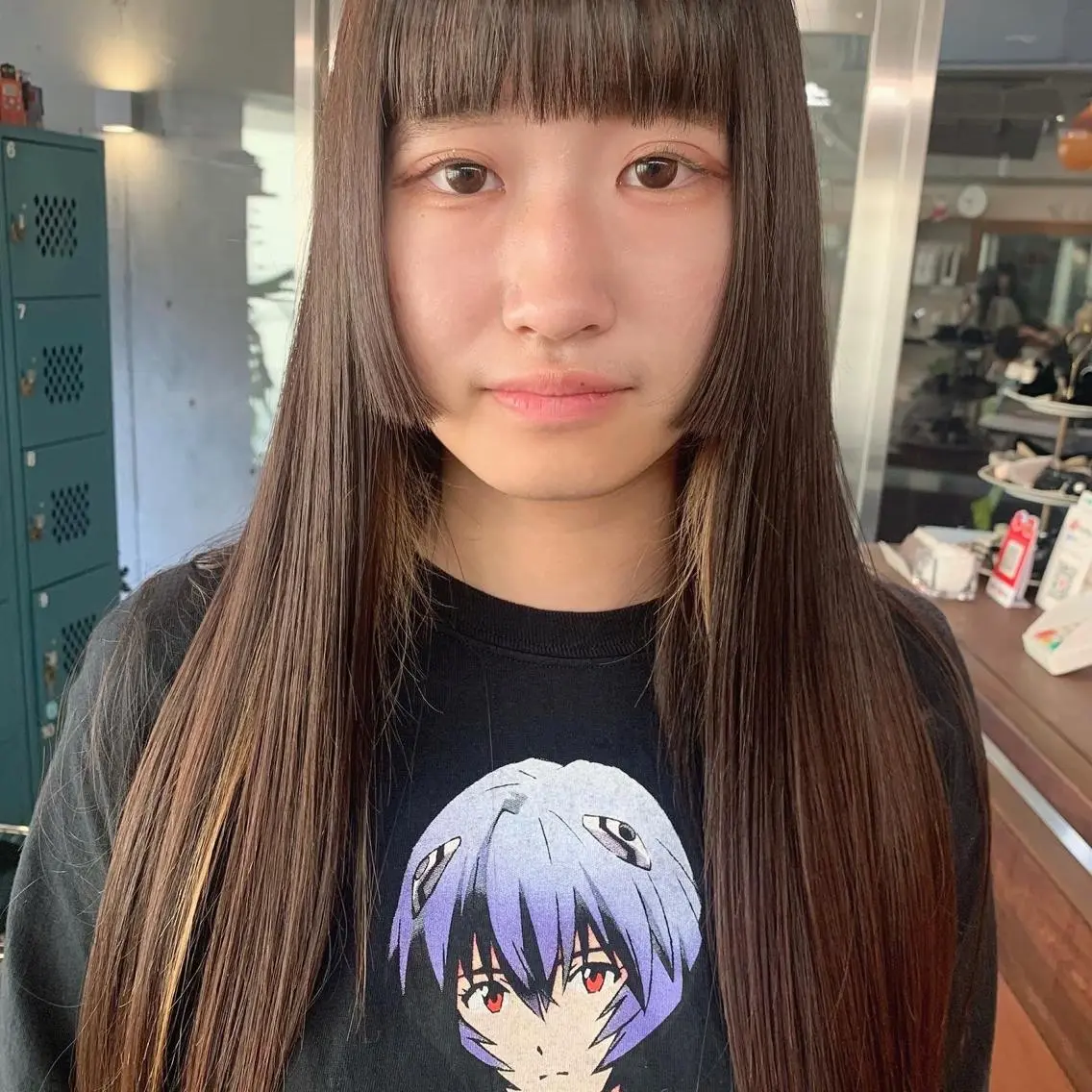 ロング カット 土屋かすみ✁︎. ꙳ 姫カットのヘアスタイル