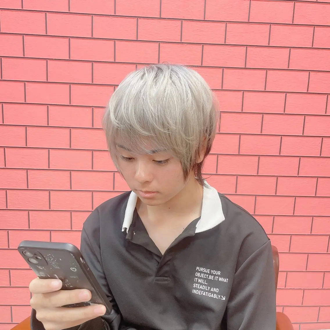 ショート カラー メンズ メンズバレイヤージュ メンズブリーチ メンズハイライト メンズハイトーン メンズインナーカラー ヘアカラー トリートメント ブリーチの神 KYONのその他イメージ