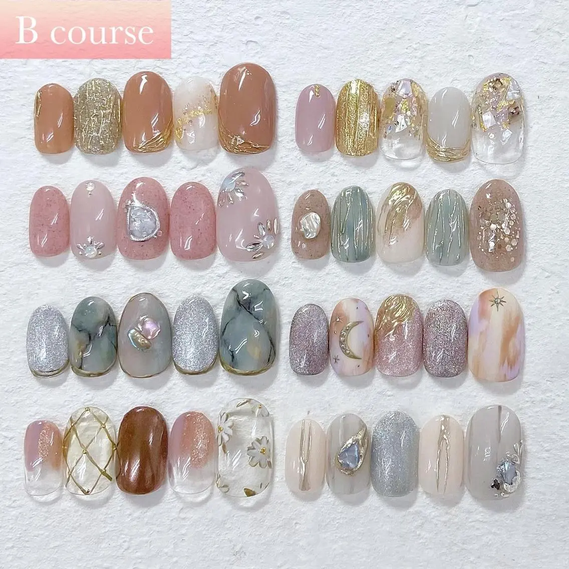 定額コース🅱️6500円💰色更可🎨オフ無料💅7480円→6500円 💰フォトにサンプル有🙆‍♀️ドライケア込の写真