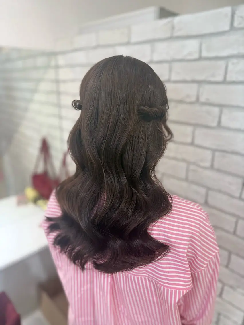 ロング ヨシンモリ ヘアセット MIREI / モデル様募集中🎀のヘアスタイル