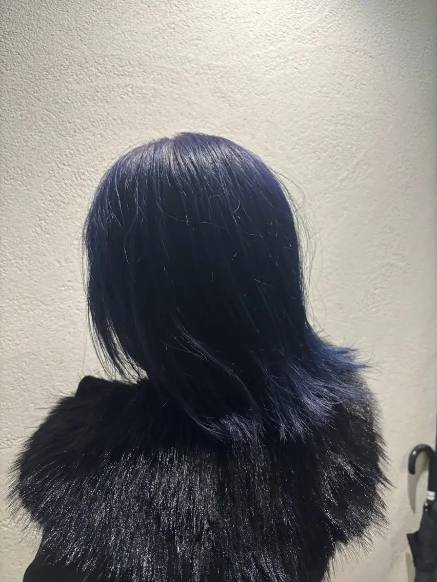 ミディアム ブリーチモデル募集 古内柊のヘアスタイル